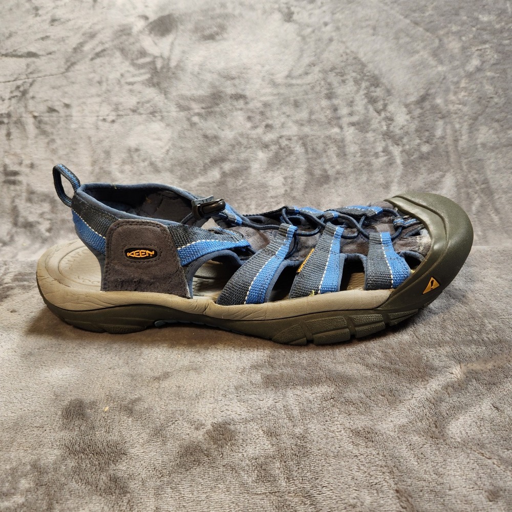 Keen Sandals Mens 11 Blue Newport H2 Water Proof Closed Toe Hybrid Hiking